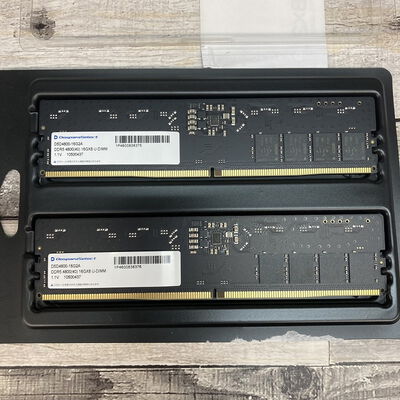 【広島店】中古  ﾄﾞｽﾊﾟﾗｾﾚｸﾄ D5D4800-16G2A(DDR5 PC5-38400 16GBx2) 3320005119 