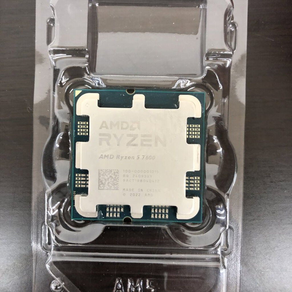 中古 AMD Ryzen 5 7600 (AM5/3.8GHz/38M/C6/T12/65W) 154484 （347480