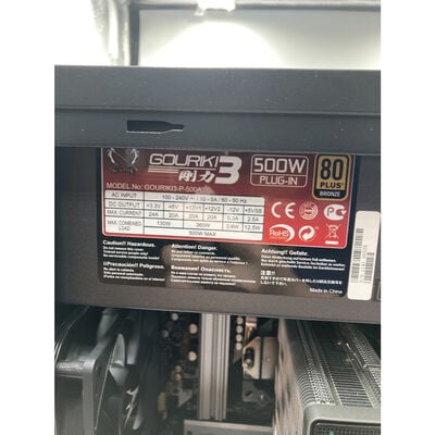 【水戸赤塚店】中古  自作PC(Ryzen 5 5500/16GB/SSD1TB/GTX1660Ti/W10H/光学無し) 4900000559 