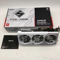 中古  ASRock RX9070XT SL 16G Steel Legend 16GB (RX9070XT 16G) 4640002973 