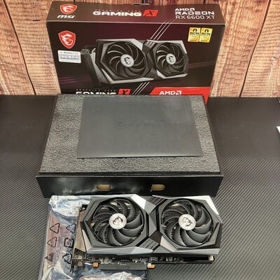 【富士青葉店】中古  MSI Radeon RX 6600 XT GAMING X 8G (RX6600XT 8GB) 146750 