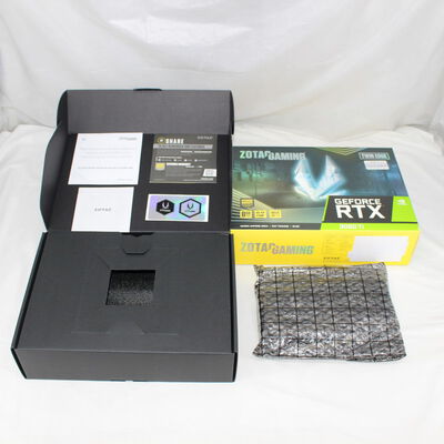 【通販センター】中古  ZOTAC GAMING GeForce RTX 3060 Ti GDDR6X Twin Edge ZT-A30620E-10P（RTX3060Ti 8GB） 3480035100 