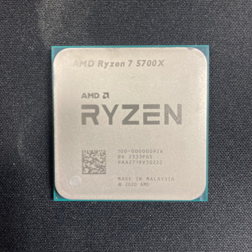 中古 AMD Ryzen 7 5700X (AM4/3.4GHz/36M/C8/T16/65W) 150182 （376865