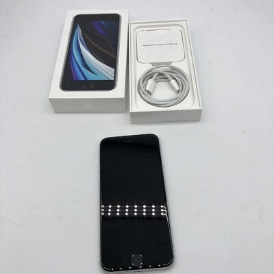 【宇都宮鶴田店】中古  【au】Apple iPhoneSE 4.7インチ (第2世代/2020) 64GB (ホワイト) MHGQ3J/A 新パッケージ版 146172 
