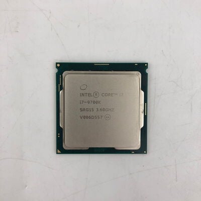 【大分店】中古  INTEL Core i7 9700K (1151/3.60GHz/12M/C8/T8) 138481 