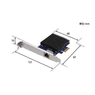 BUFFALO  LGY-PCIE-MG3 (10GbE対応 PCI Express バス用LANカード) 