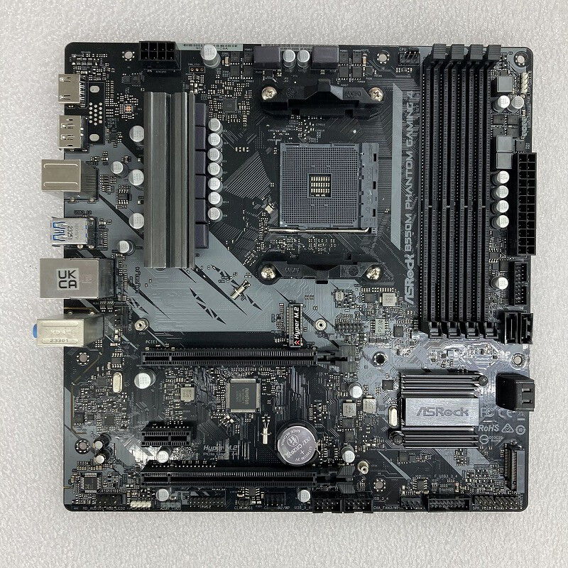 中古 ASRock B550M Phantom Gaming 4 (B550 AM4 mATX DDR4