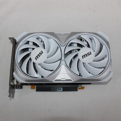 中古  MSI GeForce RTX 4060 VENTUS 2X WHITE 8G OC 3480033488 