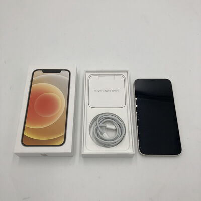 【盛岡都南店】中古  Apple iPhone12 6.1インチ 64GB (ホワイト) 国内版SIMロックフリー MGHP3J/A 143736 