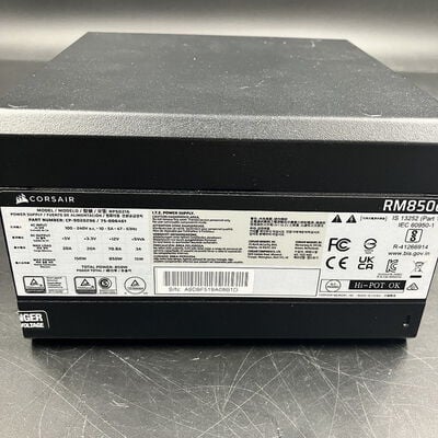 【大須店】中古  CORSAIR CP-9020296-JP(RM850e 2025 ATX3.1 CyG P) 3120023768 