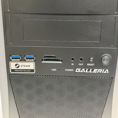 【鹿児島店】中古  THIRDWAVE GALLERIA KT(AMD Ryzen 7 3700X/16GB/SSD512GB/DVDマルチ/NVIDIA GeForce RTX 2070 SUPER 8GB/W11H64 MAR) 180578 