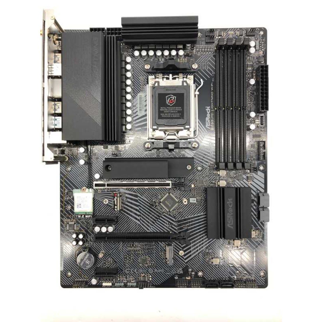 中古 ASRock B650 PG Lightning WiFi (B650 AM5 ATX DDR5) 4640002758