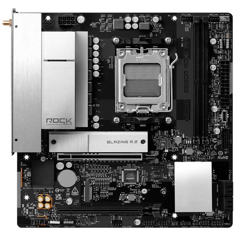 ASRock B850M Rock WiFi (B850 AM5 MicroATX) ｜ パソコン通販の
