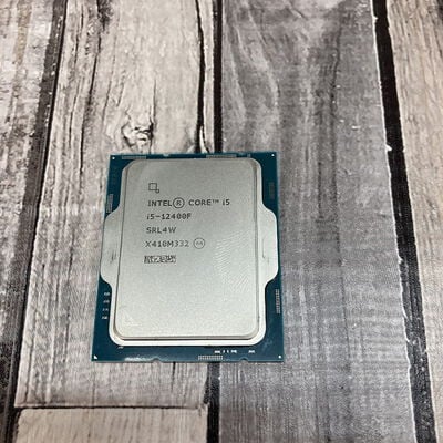 【広島店】中古  INTEL Core i5 12400F  (1700/2.5G/18M/C6/T12) 148615 