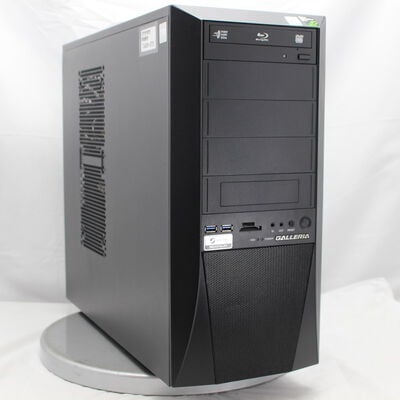 【通販センター】中古  THIRDWAVE GALLERIA KT(Intel Core i7 10700/16GB DDR4 (PC4)/SSD500GB/BD-RE/NVIDIA GeForce GTX 1660 Ti 6GB/W11H64 MAR) 199013 