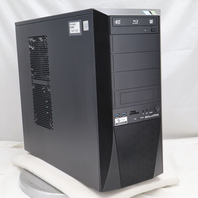【通販センター】中古  THIRDWAVE GALLERIA KT(Intel Core i7 8700/16GB DDR4 (PC4)/SSD500GB/BD-RE/NVIDIA GeForce RTX 2060 6GB/W11H64 MAR) 201511 
