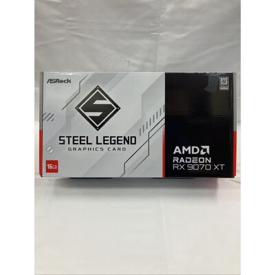 【仙台店】中古  ASRock RX9070XT SL 16G Steel Legend 16GB (RX9070XT 16G) 176937 