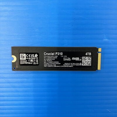 【大須店】中古  Crucial P310 CT4000P310SSD8-JP (M.2 Gen4 4TB) 3120024201 