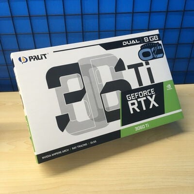 【博多店】中古  PALIT RTX3060Ti NE6306TS19P2-190AD ( RTX 3060 Ti DUAL　OC　8GB) 3310006045 