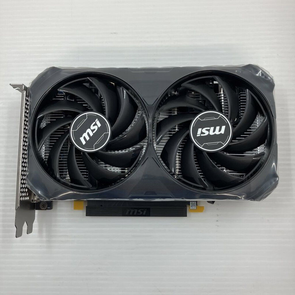 中古 MSI GeForce RTX 4060 VENTUS 2X BLACK 8G OC (RTX4060 8GB