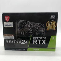 中古  MSI RTX3060 VENTUS 2x 12G OC (RTX3060 12GB) 4640002762 