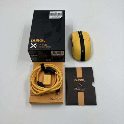 【なんば店】中古  Plusar X2 Wireless Gaming Mouse - Bruce Lee Limited Edition (ワイヤレスゲーミングマウス) 3280022380 
