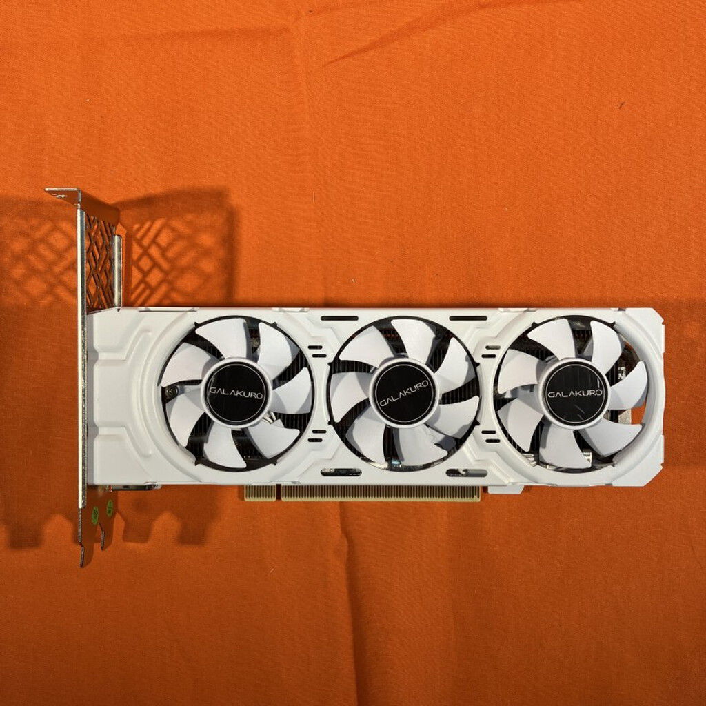 中古 玄人志向 GK-RTX4060-E8GB/WHITE/LP(RTX4060 8G) 175577