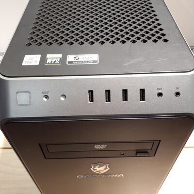 【鹿児島店】中古  GALLERIA ZA9C-R38(i9 10850K/16GB/SSD1TB/HDD4TB/RTX3080/W11H) 4700001078 