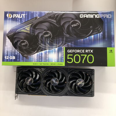 【福山ココローズ店】中古  Palit NE75070019K9-GB2050A GamingPro (RTX5070 12G) 176909【8/14価格改定!】 