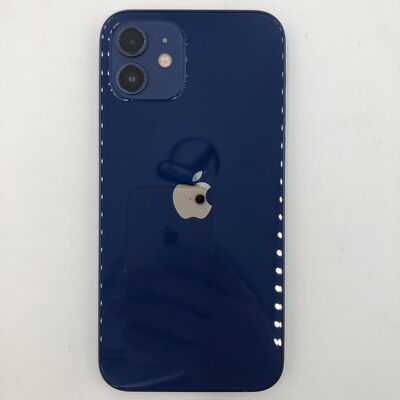 【福井日之出店】中古  Apple iPhone12 6.1インチ 128GB (ブルー) 国内版SIMロックフリー MGHX3J/A 143743 