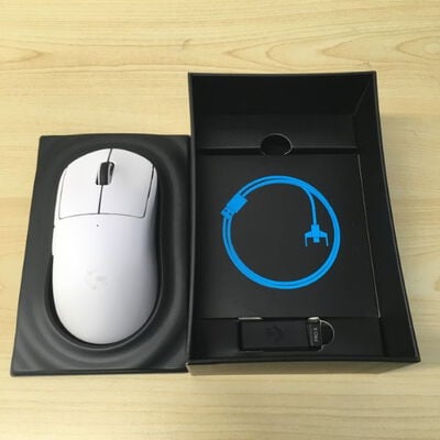 【博多店】中古  Logicool PRO X SUPERLIGHT Wireless Gaming Mouse G-PPD-003WL-WH 146966 