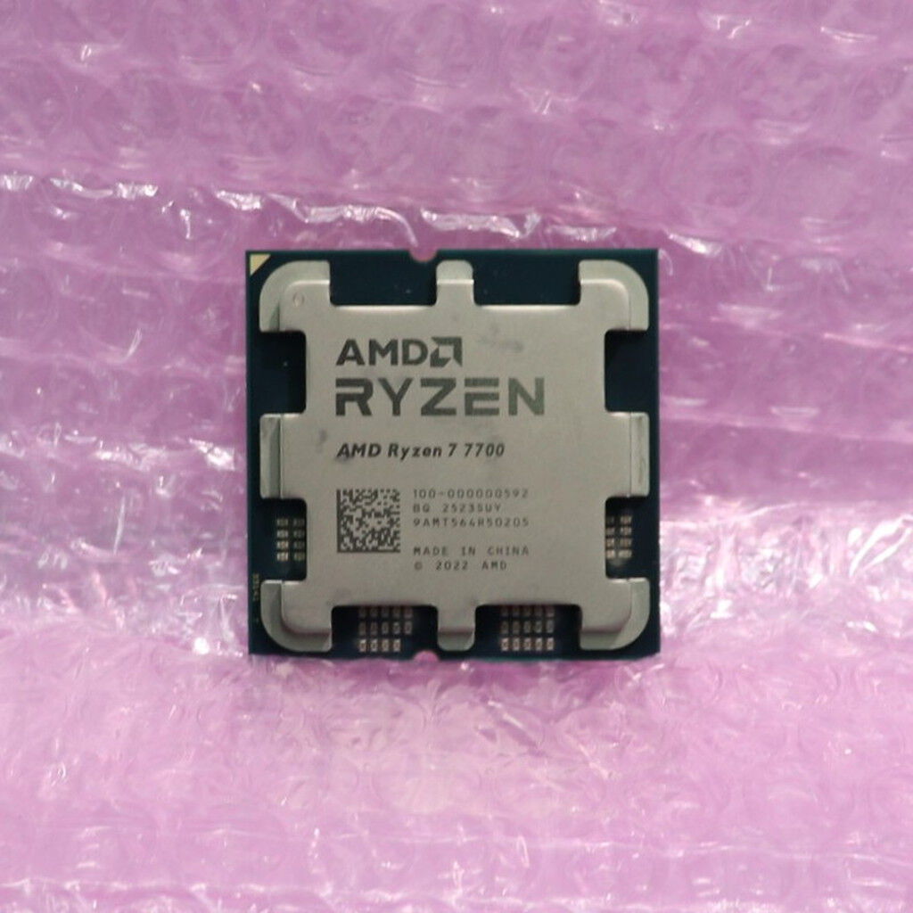 中古 AMD Ryzen 7 7700 (AM5/3.8GHz/40M/C8/T16/65W) 1460024624