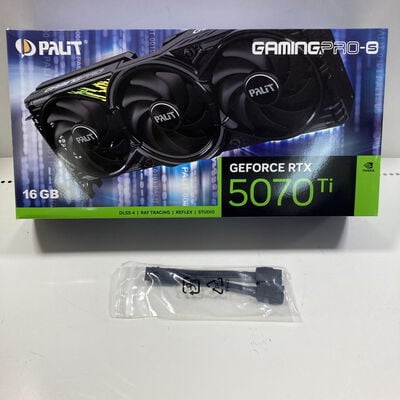 【大宮店】中古  Palit NE7507T019T2-GB2031U (RTX5070Ti GamingPro-S 16GB) 1250007190 