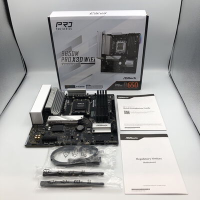 【甲府飯田店】中古  ASRock B650M Pro X3D WiFi (B650 AM5 mATX DDR5) 4720002978 