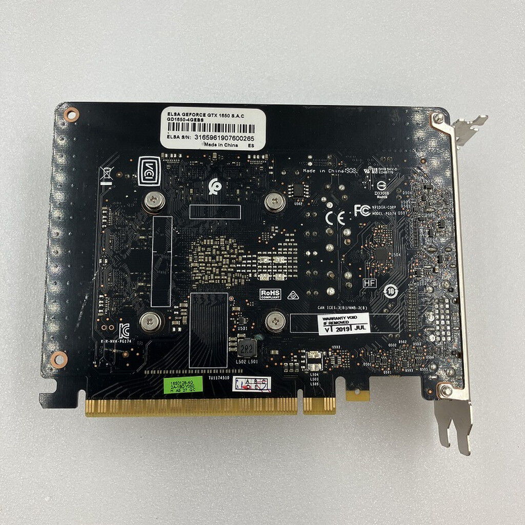 さめ ELSA GeForce GTX 1650 S.A.C DDR6」レビュー | ZPGBF
