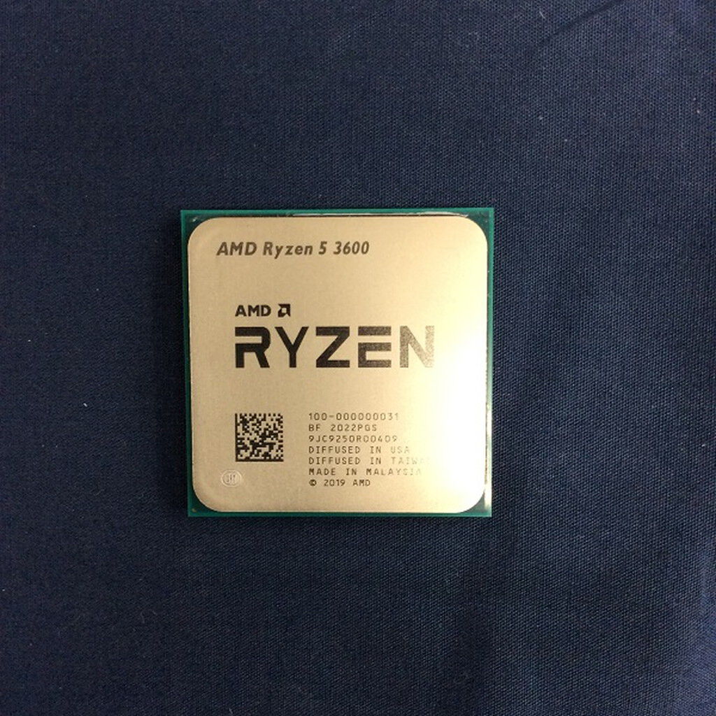 中古 AMD Ryzen 5 3600 (AM4/3.6/35M/C6/T12/65W) 140027