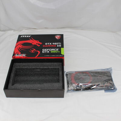 中古  MSI GTX 980TI GAMING 6G（GTX 980 Ti 6GB） 3480033717 