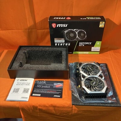【なんば店】中古  MSI GeForce GTX 1660 SUPER VENTUS XS OC（GTX1660SUPER 6GB） 3480035847 