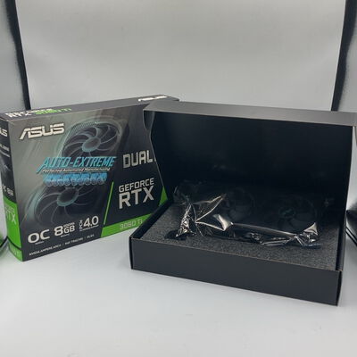 【水戸赤塚店】中古  ASUS DUAL-RTX3060TI-O8G-MINI-V2 (RTX3060Ti 8GB) 175521 