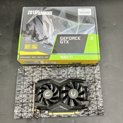 【大須店】中古  ZOTAC ZT-T16610F-10L (GTX1660Ti 6G GDR6 GAMING ) 139075 