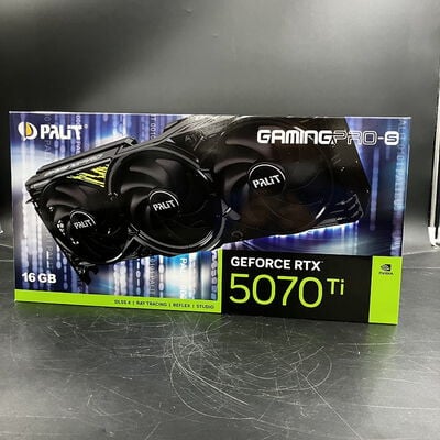 【大須店】中古  Palit NE7507T019T2-GB2031U(RTX5070Ti GamingPro-S) 3120023025 