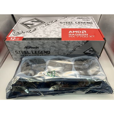 【仙台店】中古  ASRock RX7700XT SL 12GO RX7700XT Steel Legend OC (RX7700XT 12G) 162741 