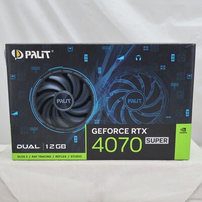 【通販センター】中古  Palit NED407S019K9-1043D (RTX4070 SUPER 12GB) 163398 