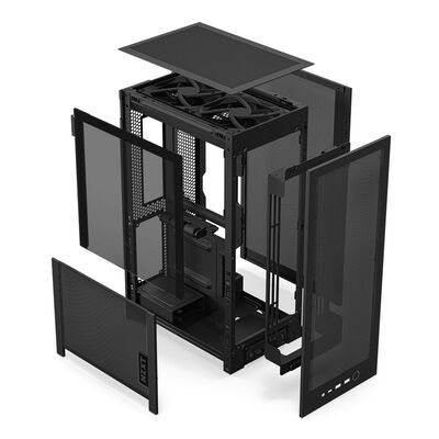 NZXT  H2 Flow CI-H21FB-01 (mini-ITX ガラス ブラック) 