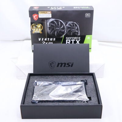 【通販センター】中古  MSI GeForce RTX 3060 VENTUS 2X XS 12G OC （RTX3060 12GB） 3480041838 