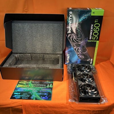 【なんば店】中古  Palit NE7506T019T1-GB2061S(RTX5060Ti Infinity3 16G) 178241 
