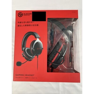 【仙台店】中古  エレコム ゲーミングヘッドセット HS-G40BK 3240008892 