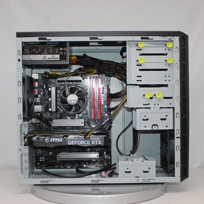【通販センター】中古  インバースネット FRONTIER(Intel Core i7 10700F/32GB DDR4 (PC4)/SSD1TB/なし/NVIDIA GeForce RTX 3060 Ti 8GB/W11H64 MAR) 196681 