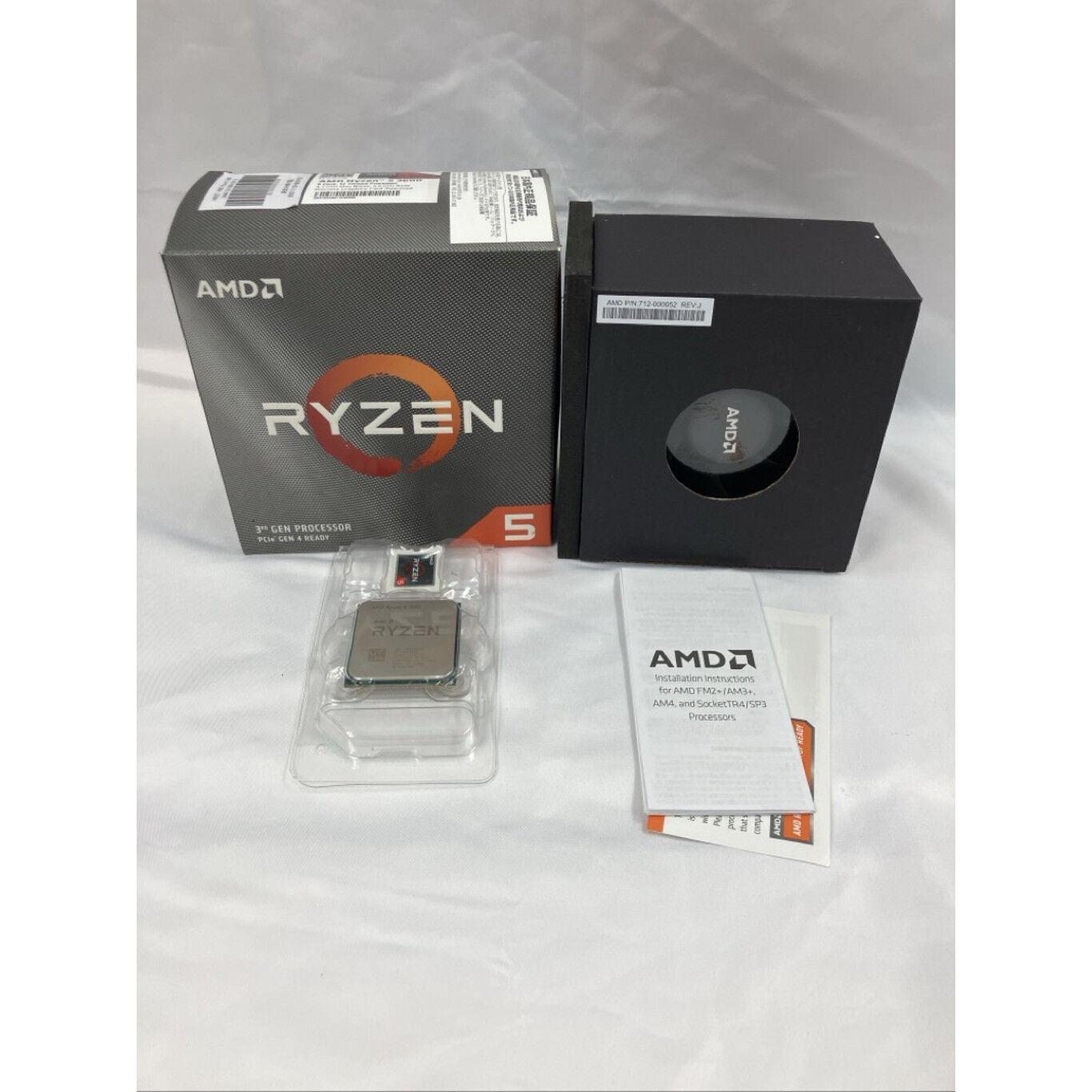 中古 AMD Ryzen 5 3600 (AM4/3.6/35M/C6/T12/65W) 140027 ｜ パソコン