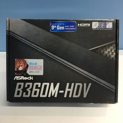 【博多店】中古  ASRock B360M-HDV (B360 1151 mATX DDR4) 137026 